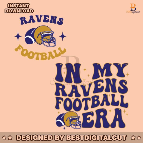 retro-in-my-ravens-football-era-svg