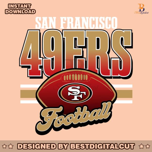 san-francisco-49ers-football-svg-digital-download