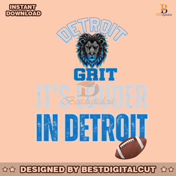 its-louder-in-detroit-football-png