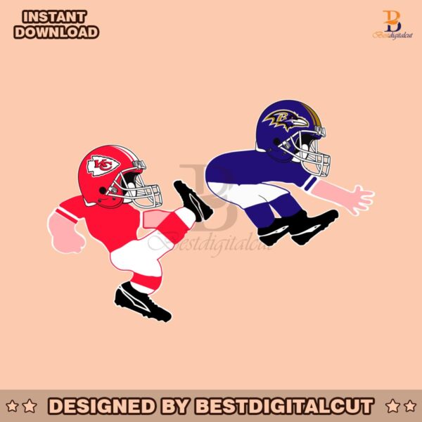 funny-kansas-city-chiefs-kicks-baltimore-ravens-svg