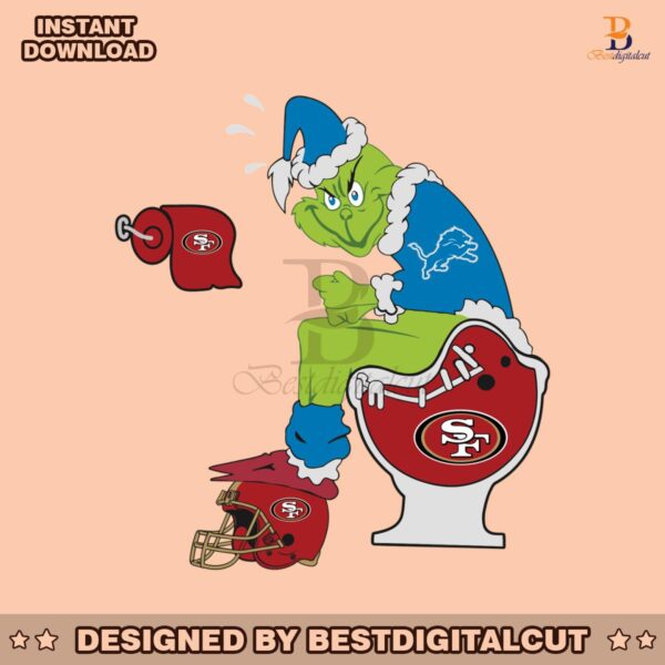 funny-grinch-detroit-lions-and-san-francisco-49ers-svg