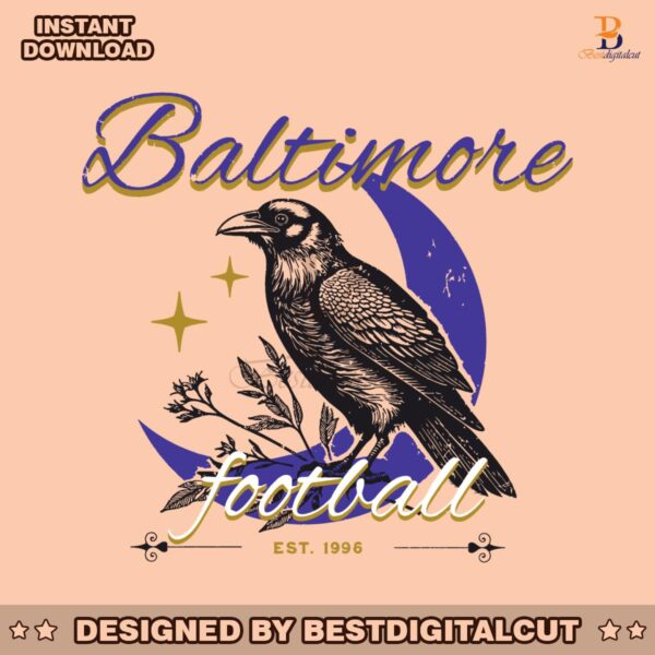 vintage-baltimore-football-est-1996-svg