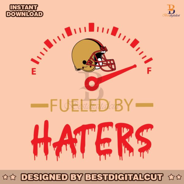 fueled-by-haters-49ers-helmet-svg