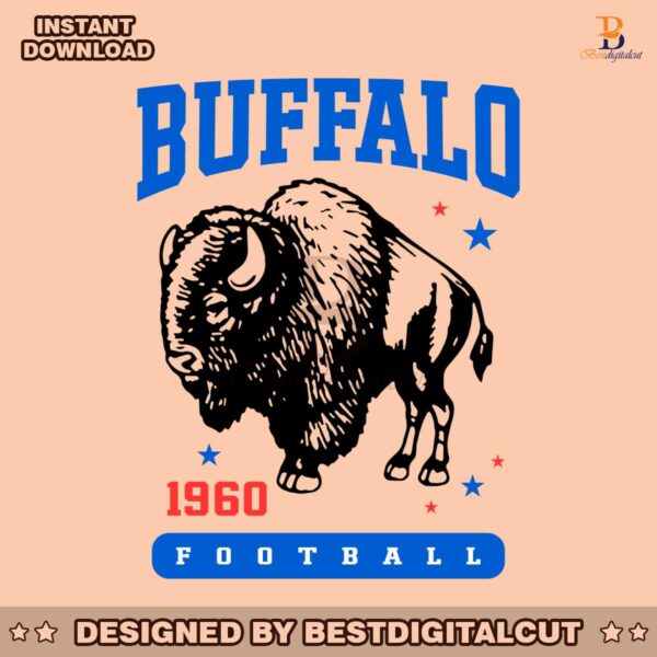 buffalo-bills-football-1960-nfl-svg-digital-download
