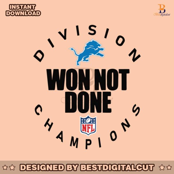 detroit-lions-nfl-division-champion-won-not-done-svg