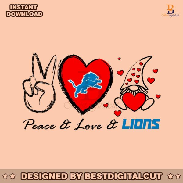 peace-love-lions-heart-with-gnome-svg