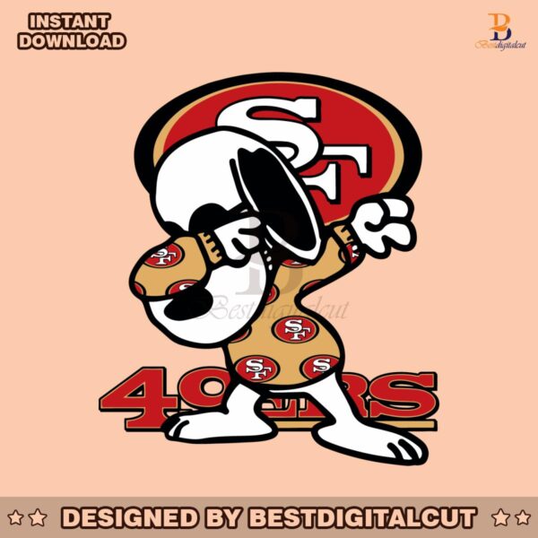 funny-san-francisco-49ers-snoopy-svg