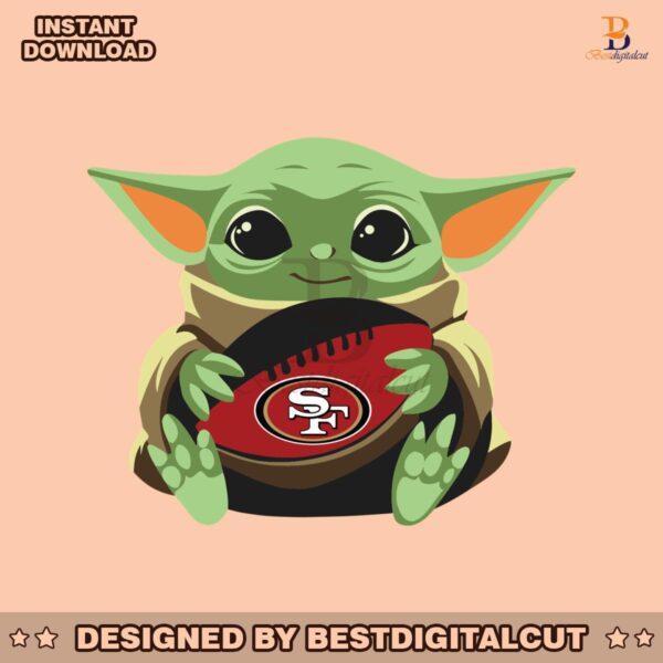 san-francisco-49ers-baby-yoda-svg