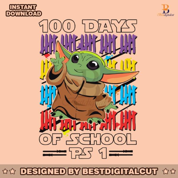 retro-baby-yoda-100-days-of-school-svg