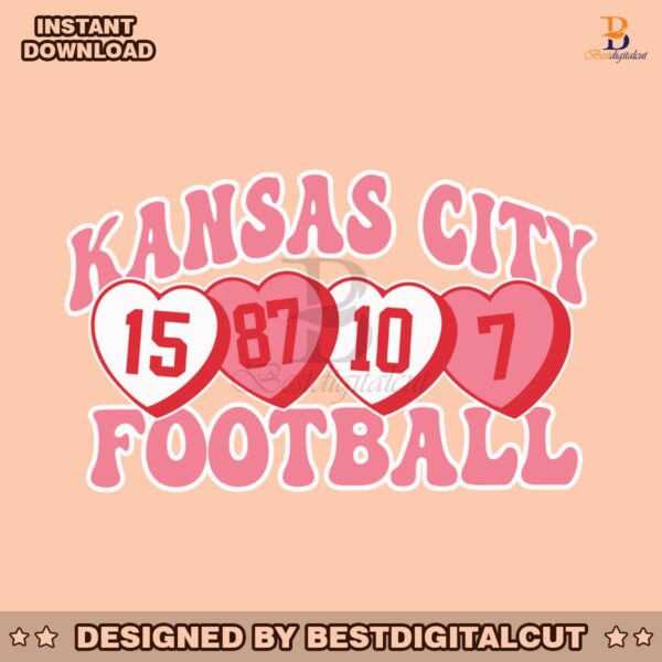 kansas-city-football-candy-hearts-svg