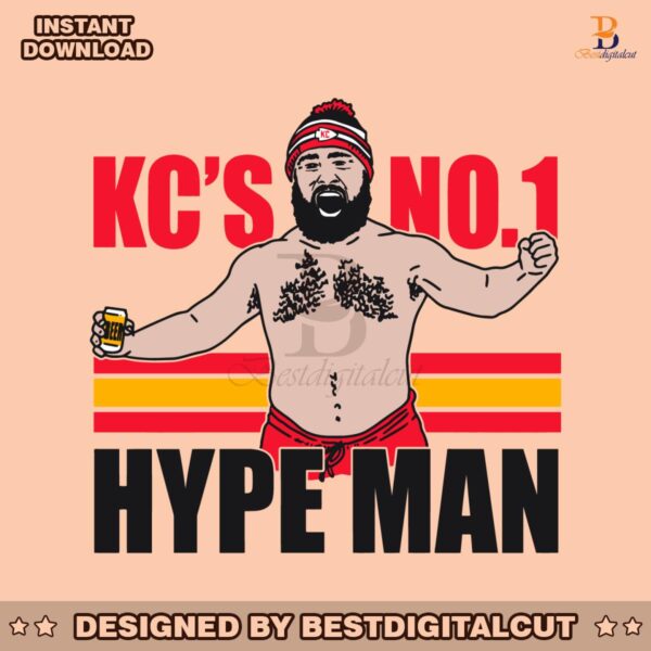 kc-no-1-kelce-hype-man-football-svg