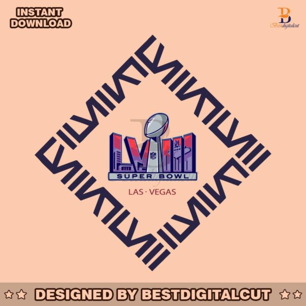 retro-super-bowl-lviii-game-day-svg