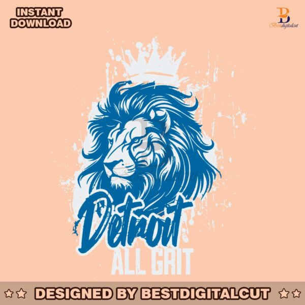 detroit-all-grit-lion-logo-svg