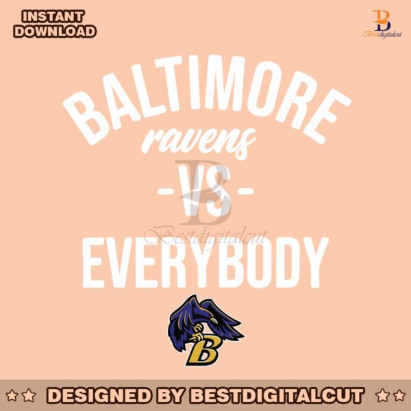 retro-baltimore-ravens-vs-everybody-svg