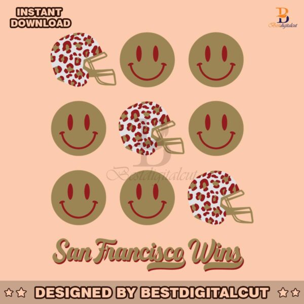 san-francisco-wins-helmet-smiley-faces-svg