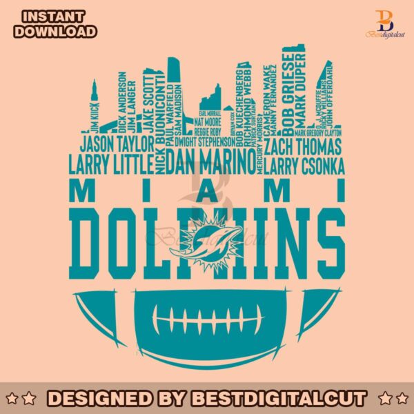miami-dolphins-skyline-football-names-svg