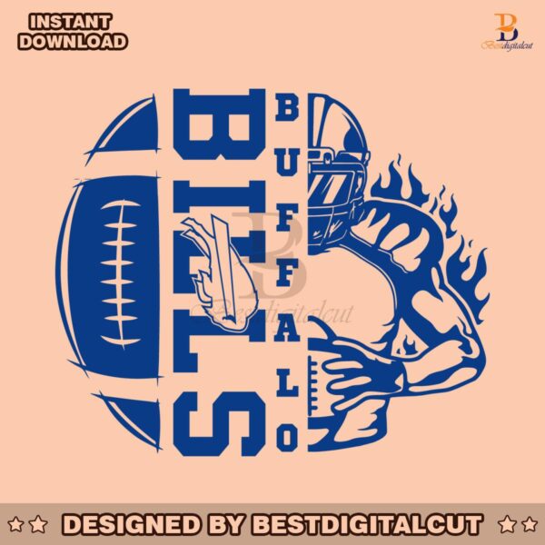 buffalo-bills-football-player-svg-digital-download