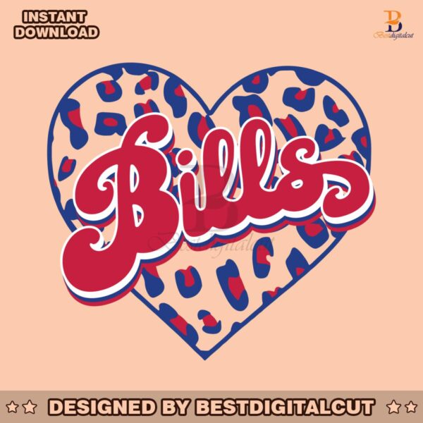 bills-heart-leopard-svg-digital-download
