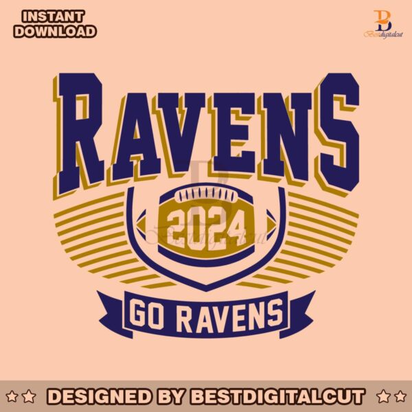 nfl-football-go-ravens-2024-svg