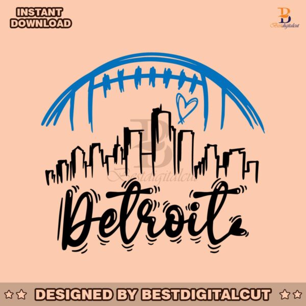 nfl-detroit-football-skyline-svg