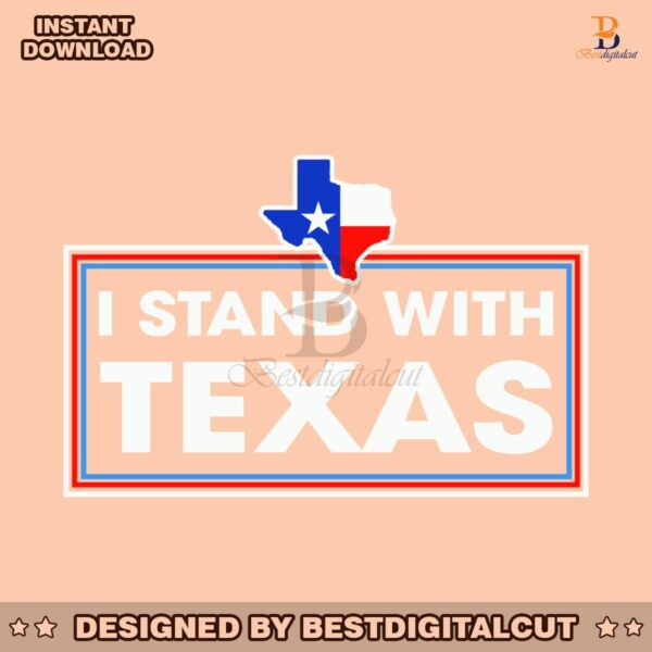 i-stand-with-texas-luke-rudkow-svg