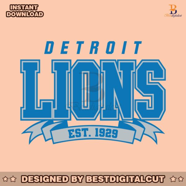 nfl-game-day-detroit-lions-est-1929-svg