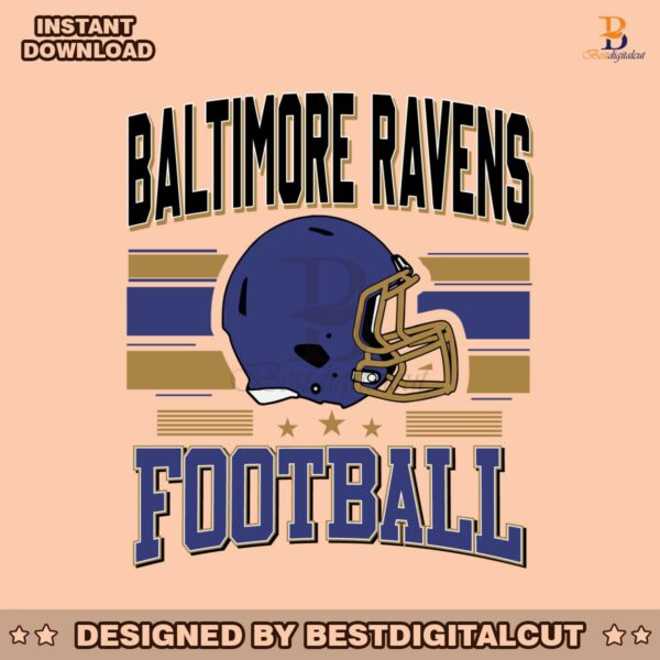 vintage-nfl-baltimore-ravens-football-est-1996-svg