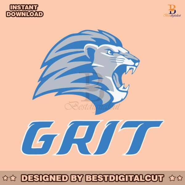 retro-lion-mascot-roar-grit-svg