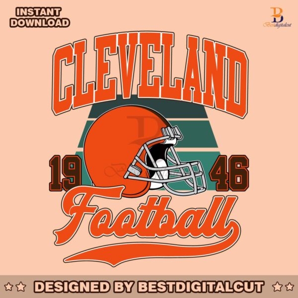 retro-cleveland-1946-football-svg-digital-download