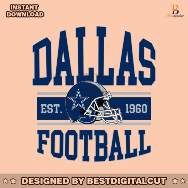 retro-dallas-football-helmet-svg-digital-download