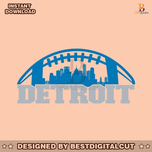 detroit-football-skyline-svg-digital-download