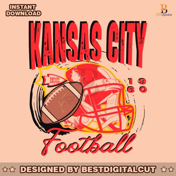 kansas-city-football-1960-helmet-svg