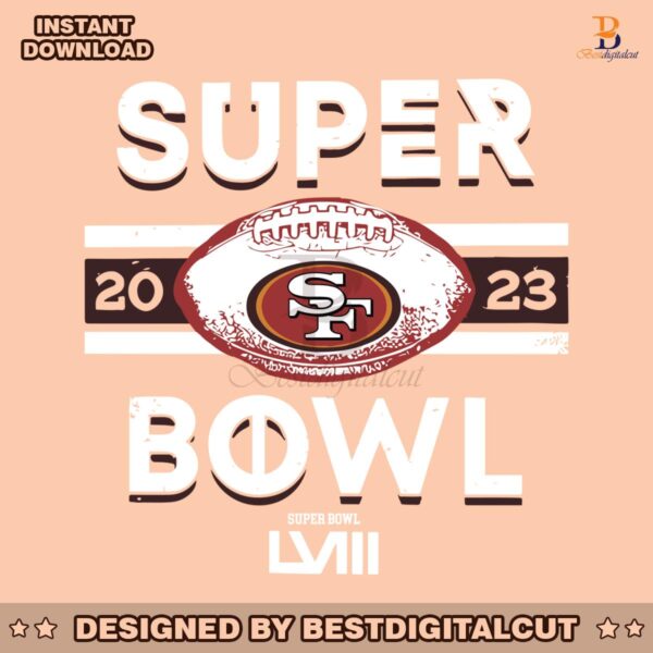 san-francisco-49ers-football-super-bowl-lviii-svg