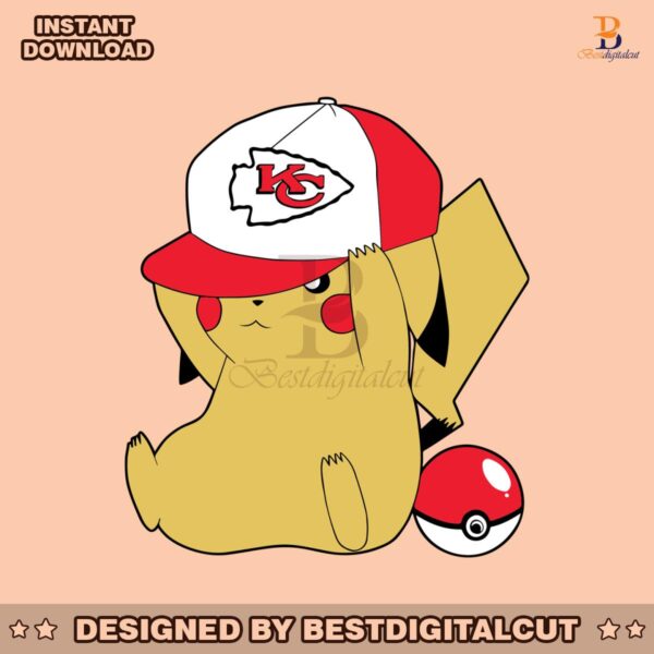 nfl-pikachu-kansas-city-chiefs-svg