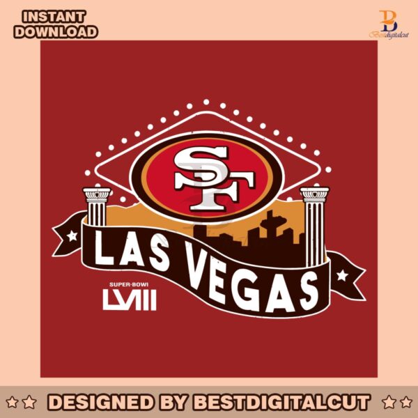 49ers-football-las-vegas-super-bowl-lviii-svg