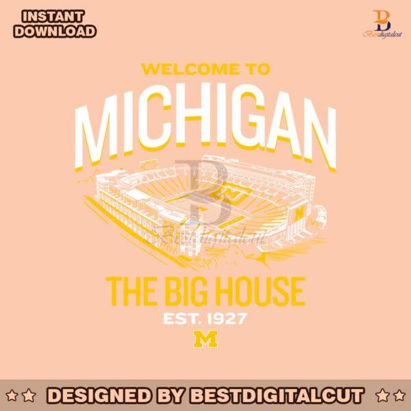 welcome-to-michigan-the-big-house-svg
