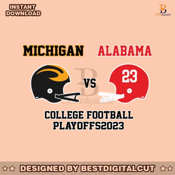 michigan-vs-alabama-college-football-svg