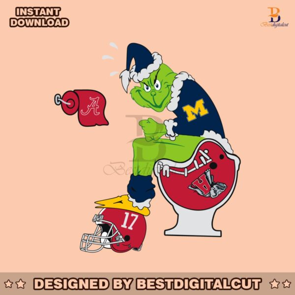 grinch-michigan-wolverines-college-football-svg