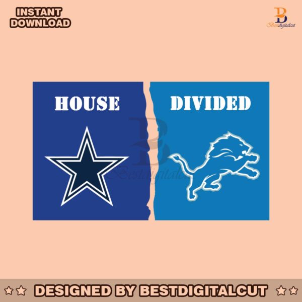 dallas-cowboys-vs-detroit-lions-house-divided-svg