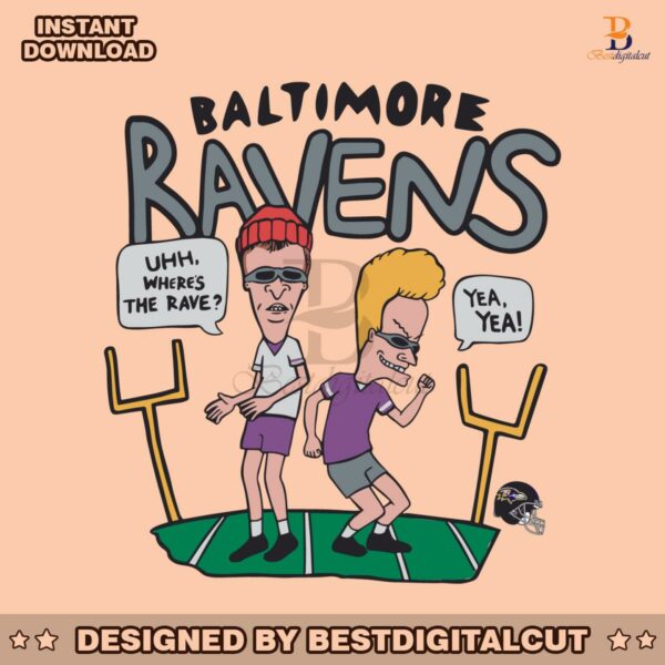 beavis-and-butt-head-baltimore-ravens-svg