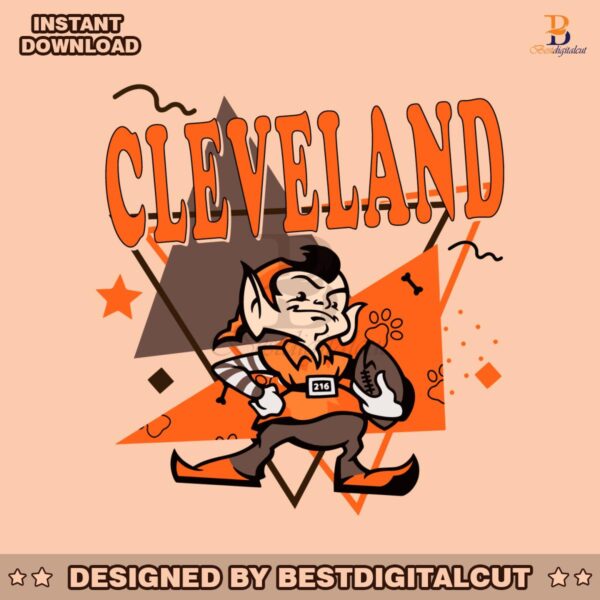 brownie-the-elf-cleveland-browns-football-svg