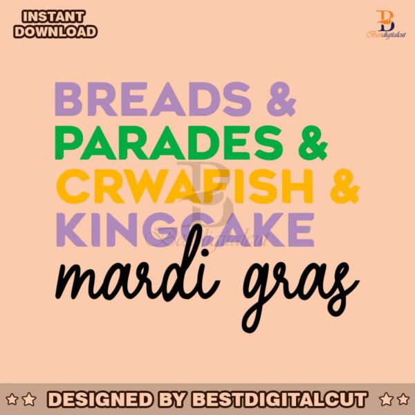 breads-parades-crawfish-kingcake-svg