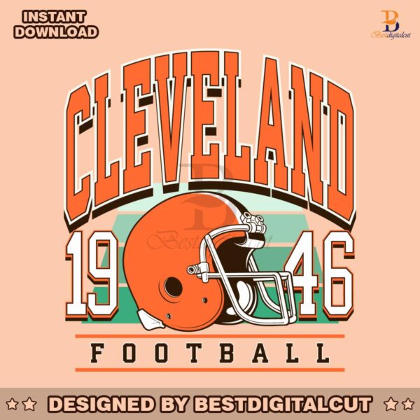 cleveland-1946-football-nfl-svg-digital-download