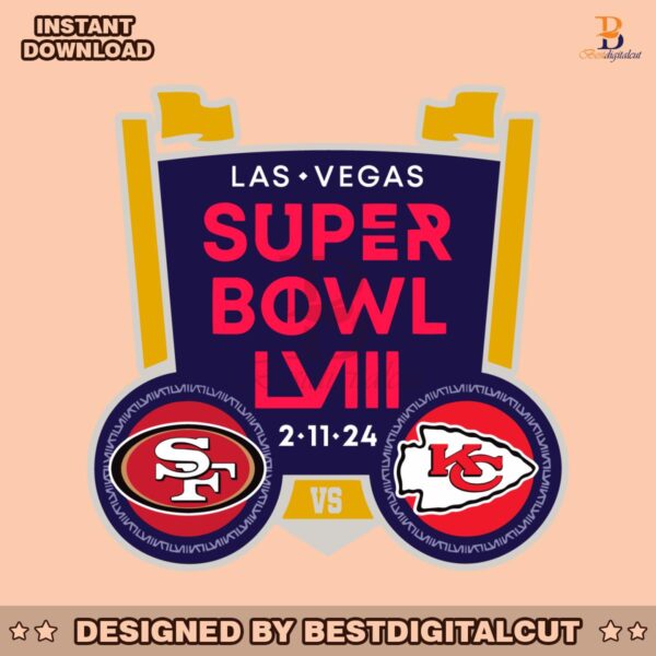 49ers-vs-chiefs-super-bowl-lviii-las-vegas-svg