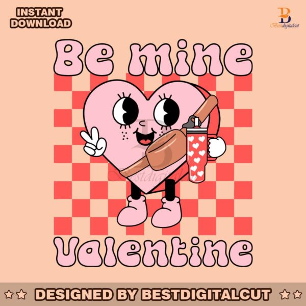 be-mine-valentine-heart-stanley-svg