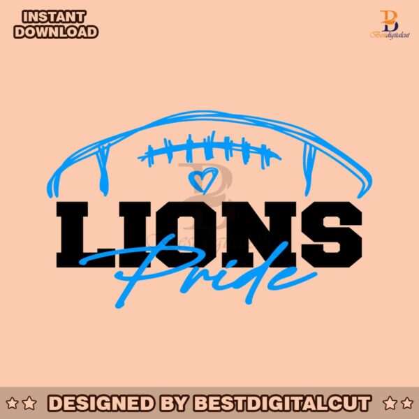 retro-lions-pride-football-nfl-svg