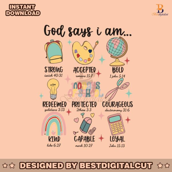 god-says-i-am-100-days-of-school-svg