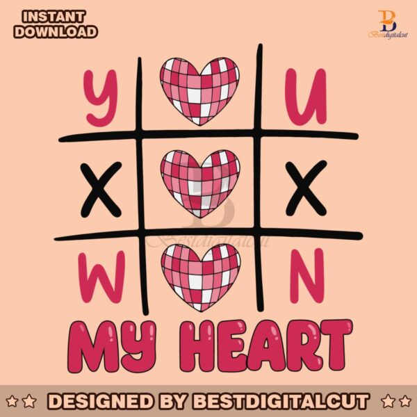 you-won-my-heart-funny-xoxo-valentine-svg