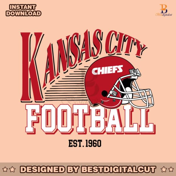 retro-kansas-city-chiefs-football-svg-digital-download