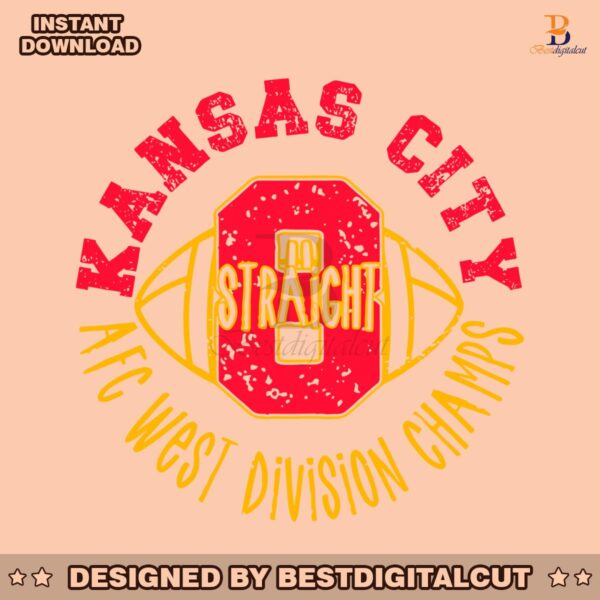 retro-kansas-city-back-to-back-afc-west-division-svg